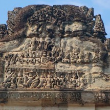 Relief sculpture in Angkor Wat
