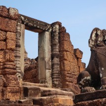 Lion in the East Mebon Ruins