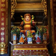 Divinity in an upper temple of Fansipan