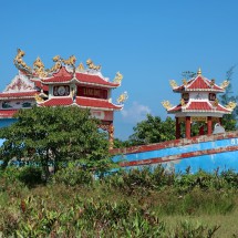 Pagoda on Cam Kim island