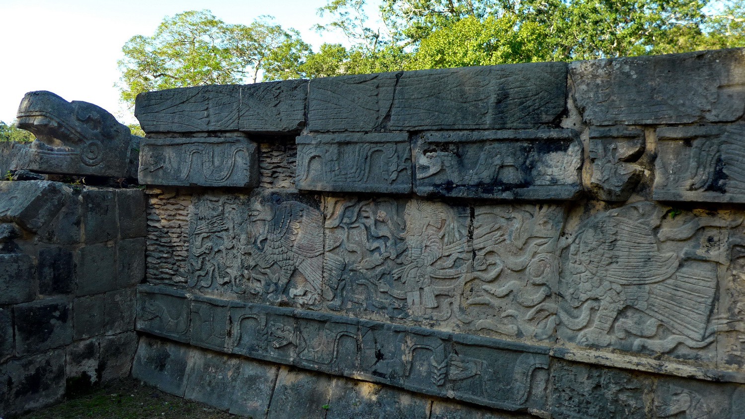 Maya relief