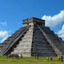 El Castillo or Pyramid of Kukulcán, one of the most famous Maya building