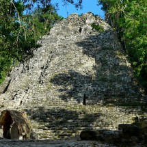 The Temple of the Churches in Cobá