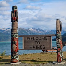 Totem Poles in Haines