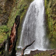 Wahkeena Falls in the Columbia River Gorge (east of Portland)