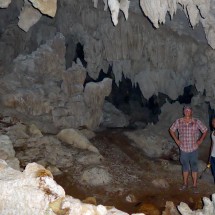 In a cave of the 18 kilometers long cave system Grutas de Candelaria