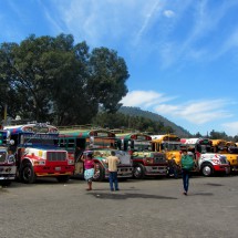 Bus station of Antigua
