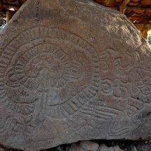 Petroglyph on the farm Hacienda El Porvenir