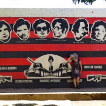 The heros of the Nicaraguan revolution