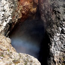 Smoking gap on Volcan del Hoyo
