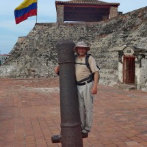Tommy with a cannon