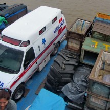 Ambulance on deck