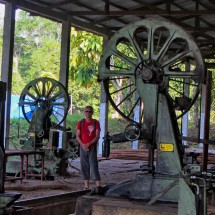 Sawmill in Puerto Almendra