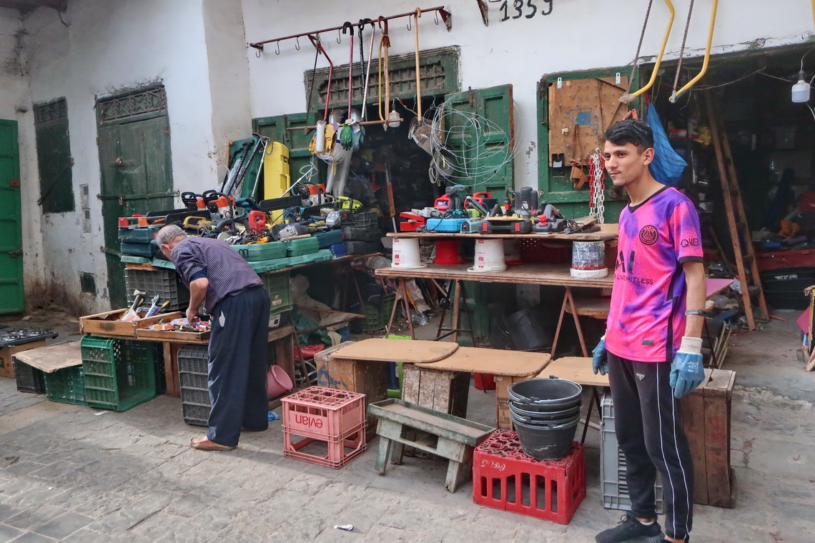 Hardware store in Tétouan's Medina