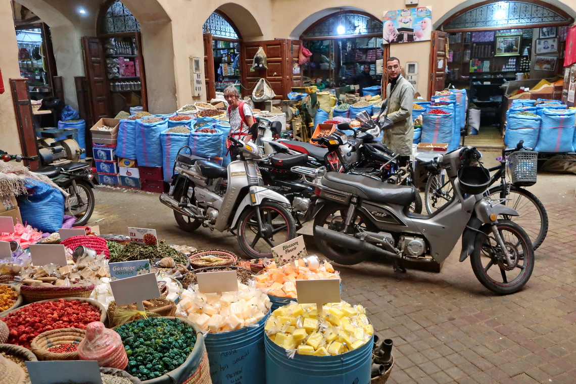 Typical shop in Marrakesh