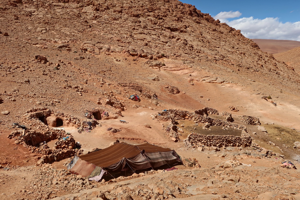 Settlement on the eastern slope of Jbel Asstef 