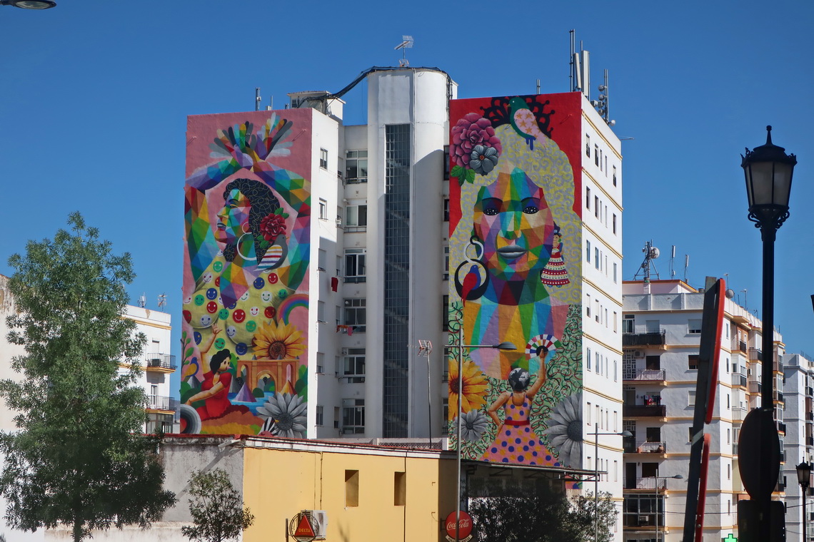 Mural in Ronda