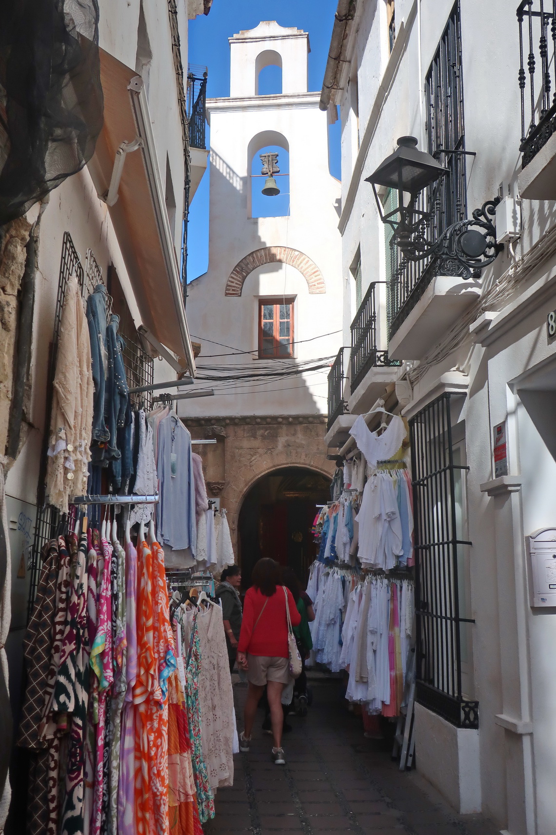 In the old town of Marbella