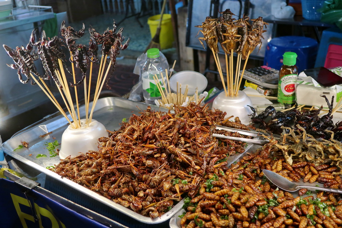 Strange food on Yaowarat Road
