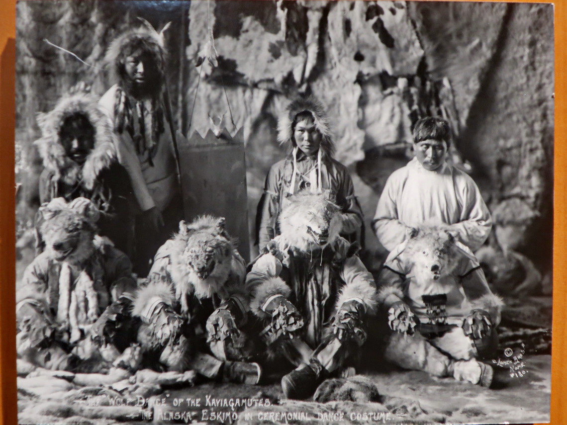 The Wolf Dance of the indigenous Tlingit people of 1917