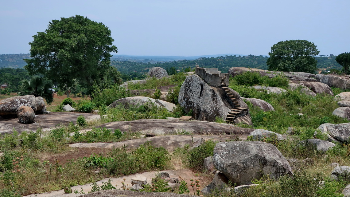 Pango Summit with a ceremonial place