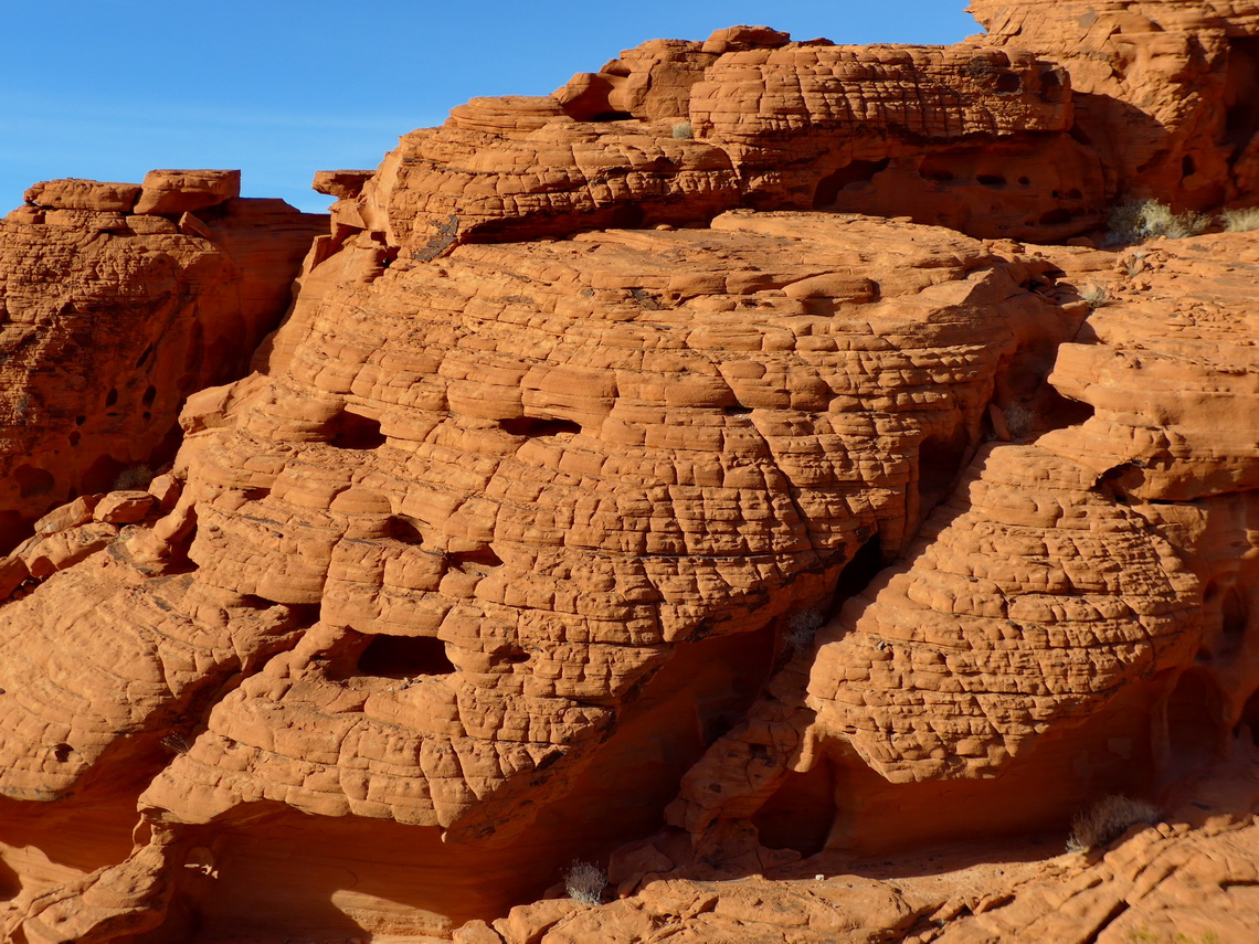 Face in the redstone (Redstone Dune Trail)