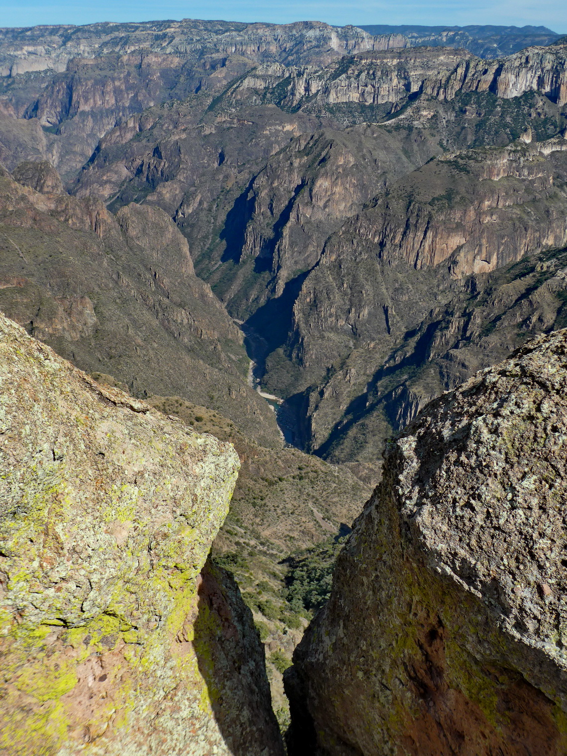 The bottom of the Copper Canyon