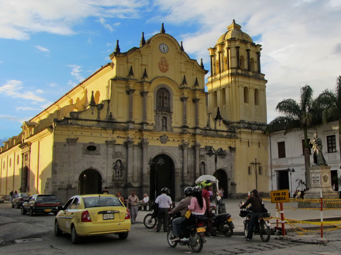 Church Iglesia de San Francisco in Popayan