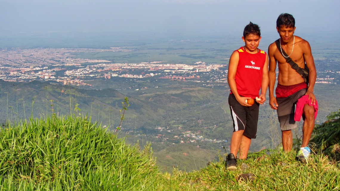 View to Cali from the top of Cerro Trueno