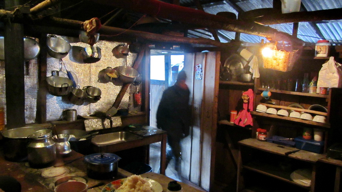 The kitchen of the Hacianda Aquilino