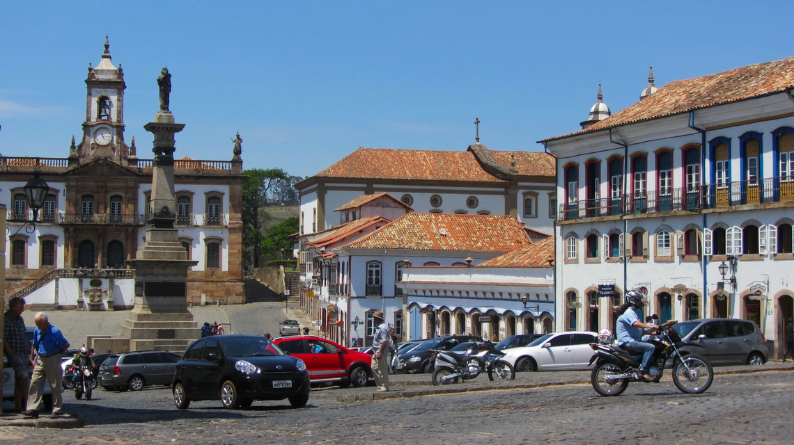 Main square of Ouro Preto