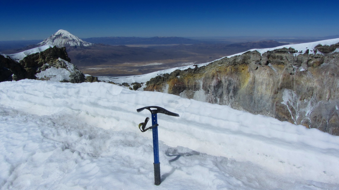 Summit of Volcan Parinacota
