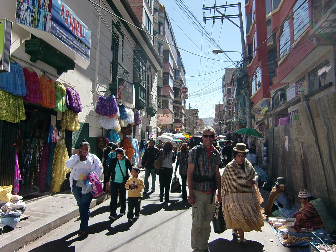 Street close to Calle Santa Cruz