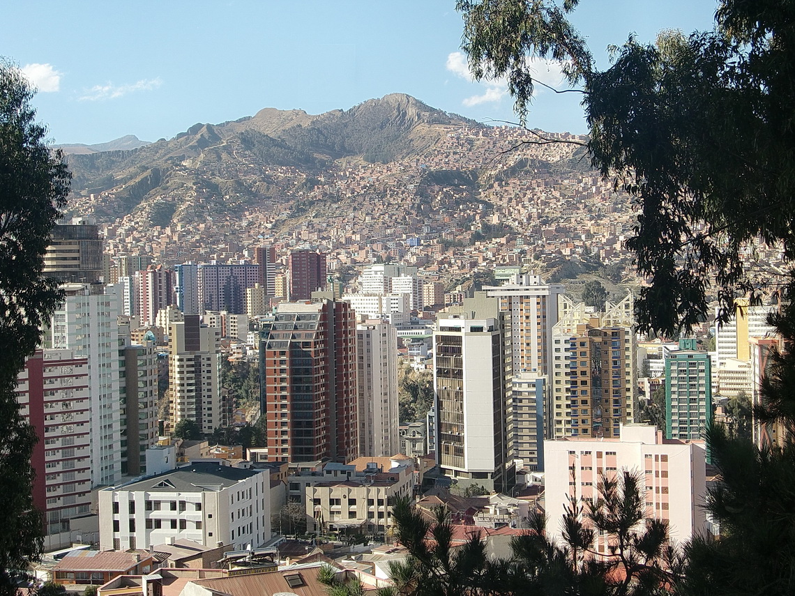 Downtown of La Paz