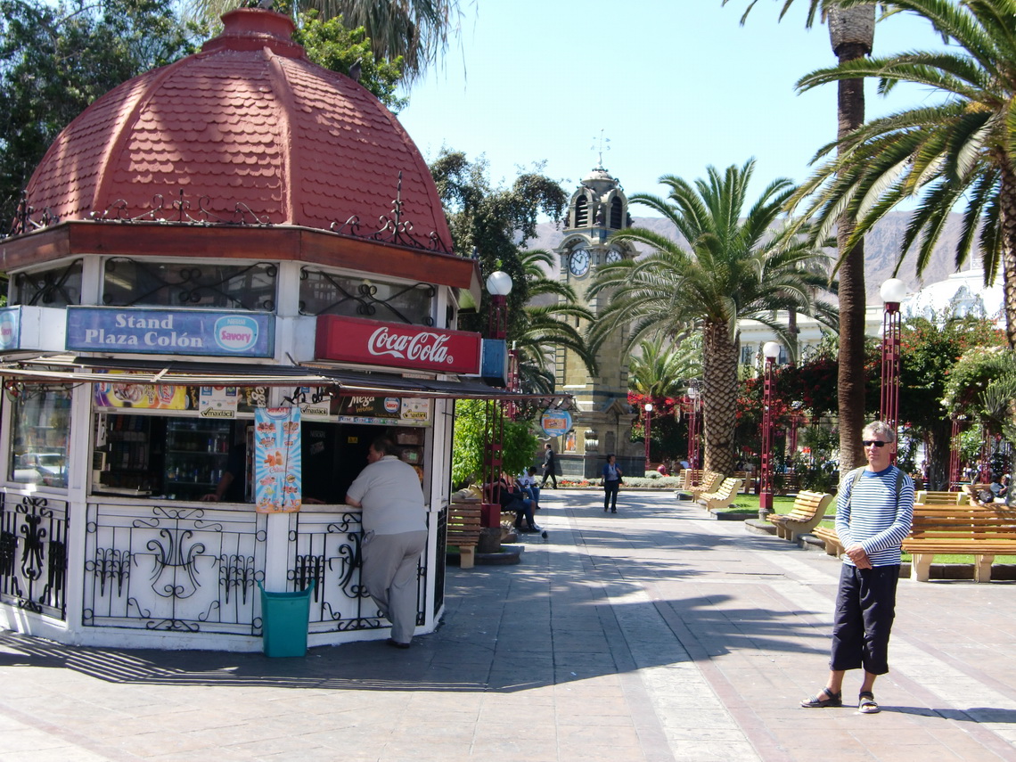 The main square of Antofagasta