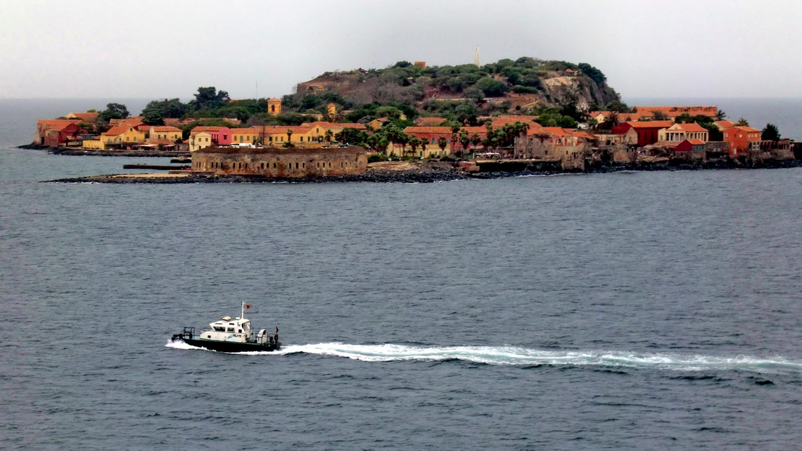 Slave Island in front of Dakar