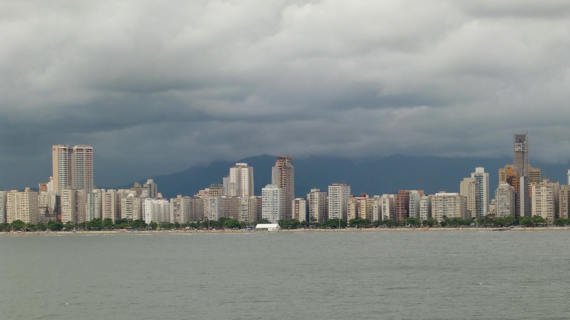 Skyline of Santos