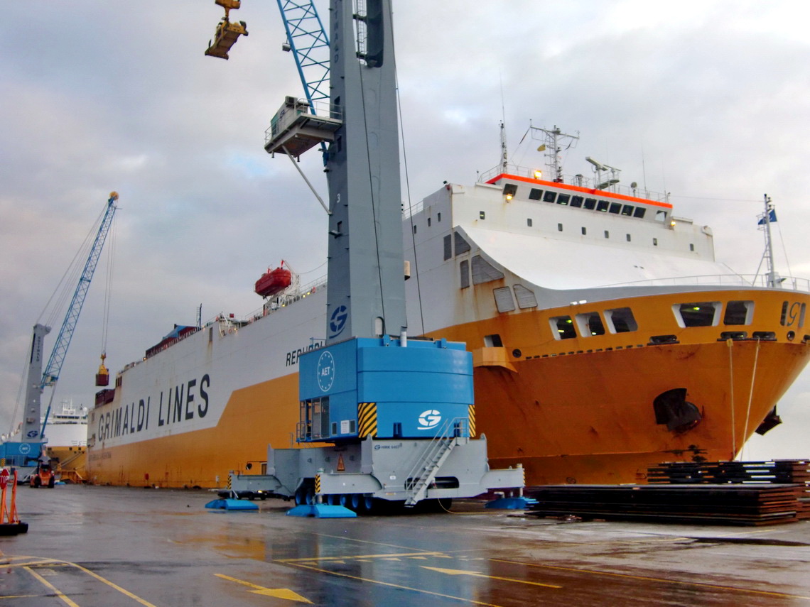 Our vessel, the Repubblica Argentina