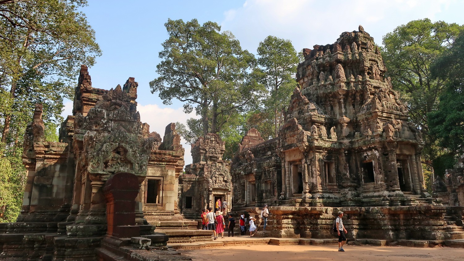 Chau Say Tevoda Ruins few hundred meters east of Angkor Thom