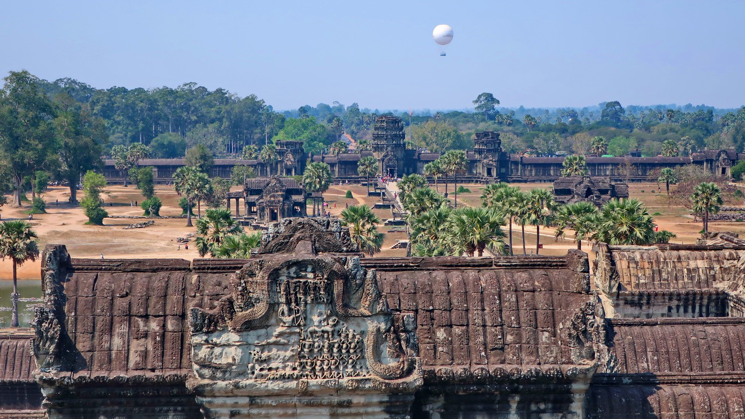 Western view from Angkor Wat