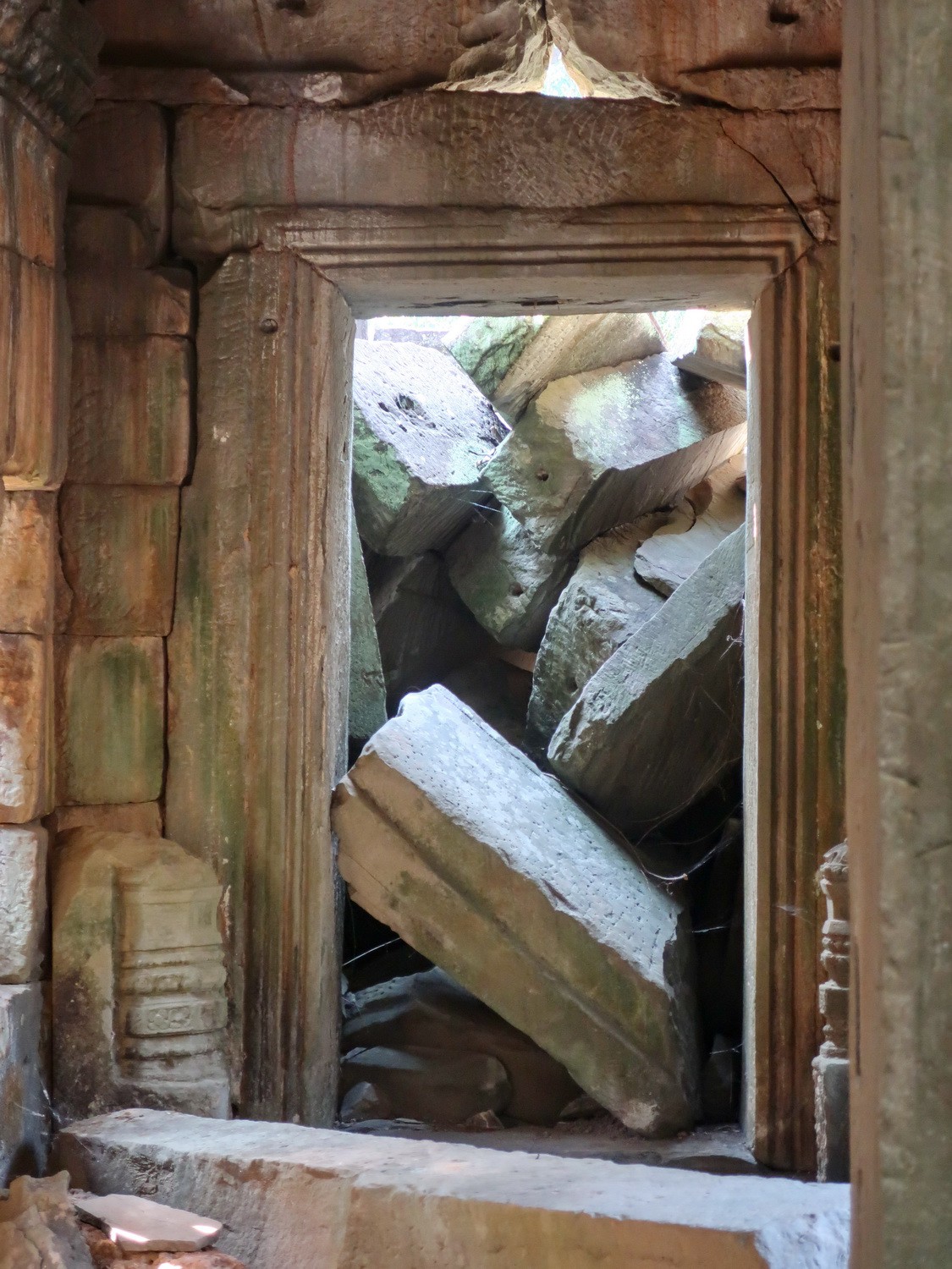 A lot of future work in the Preah Khan Ruins