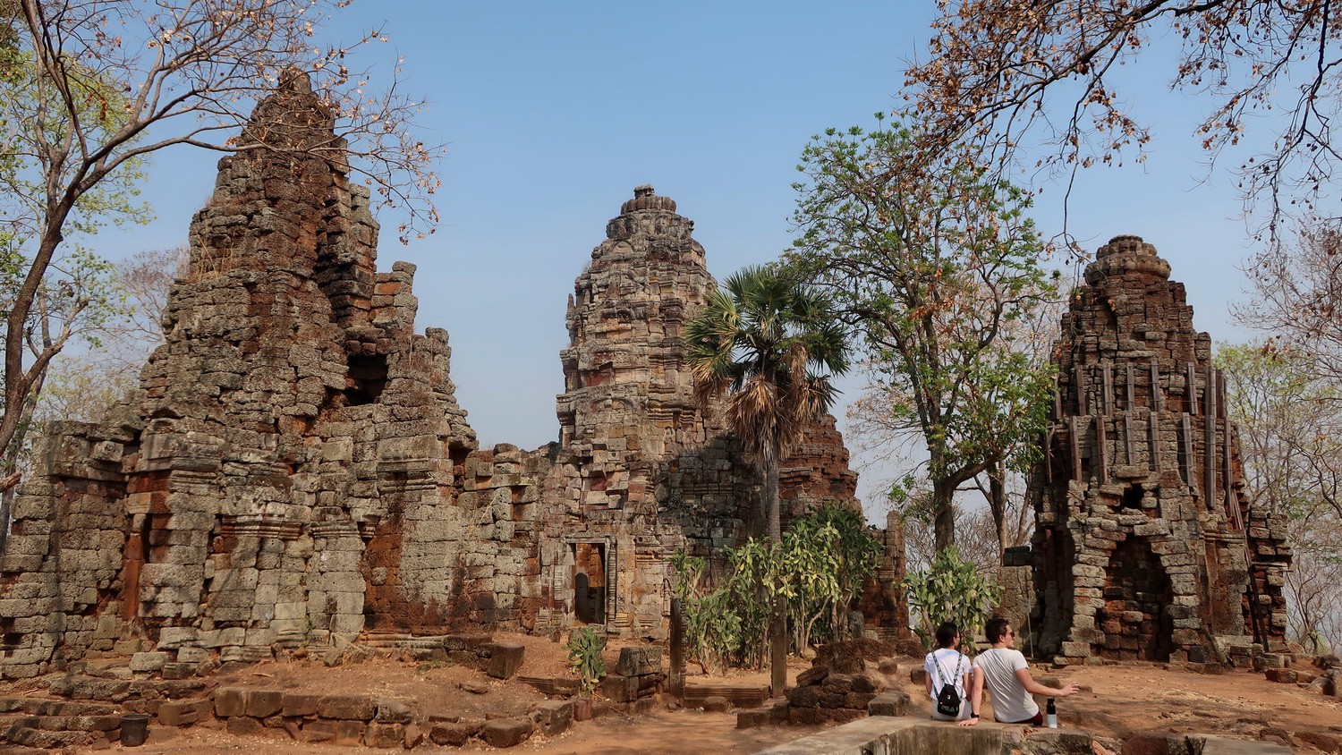 Wat Banan which is located on a hill approximately 20 kilometers south of Battambang