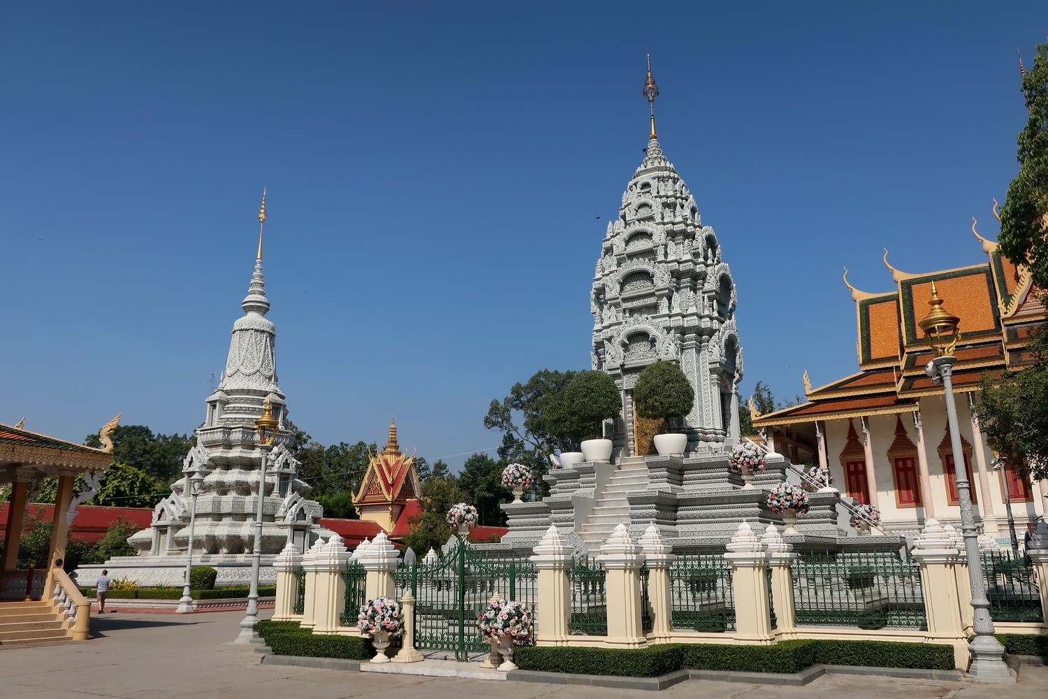 Stupa in the area of the Royal Palace