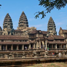 Angkor Wat seeing from east