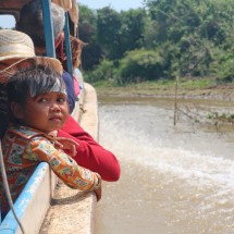 Girl in our boat