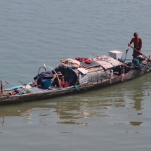 Boat on Tonle Sap River