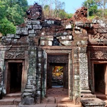 Temple in upper Wat Phou