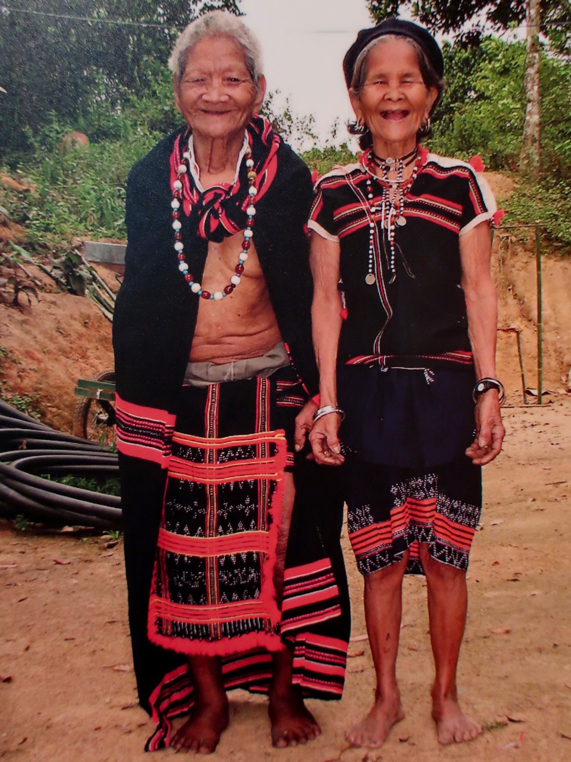 Two elderly Ladies in the Vietnamese Women's Museum