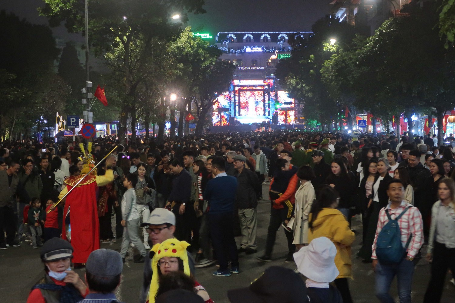 Hanoi at New Year's Eve