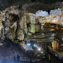 In the Paradise Cave west of Dong Hoi